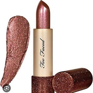 Throwback too faced That girl metallic sparkle lipstick